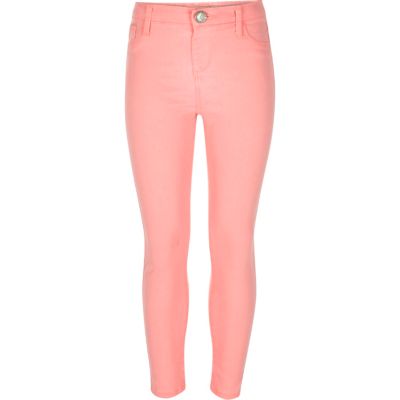 Girls pink Molly jeggings